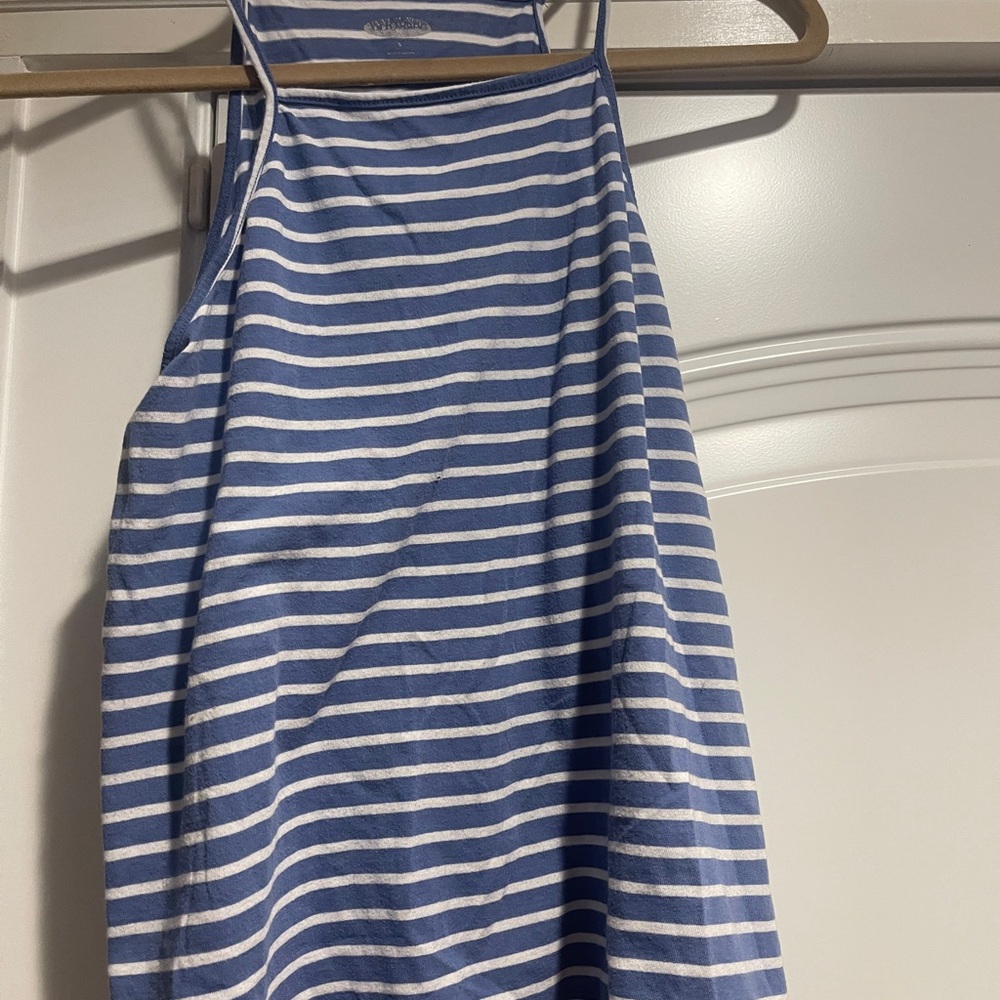 Small tank top has been worn